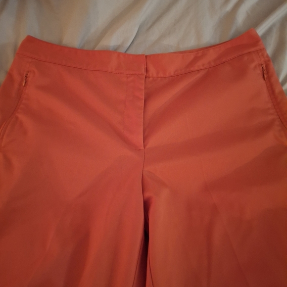 Izod Women's Vibrant Orange Athletic Shorts - Picture 5 of 9